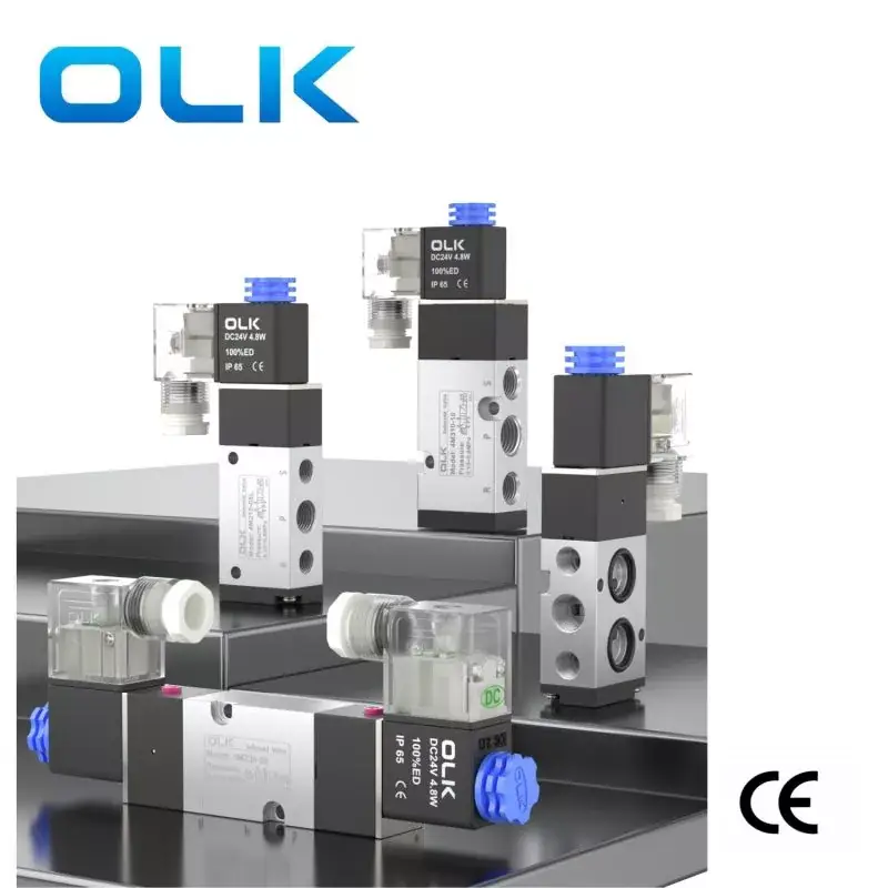 4m Series Solenoid Valve 5 Way