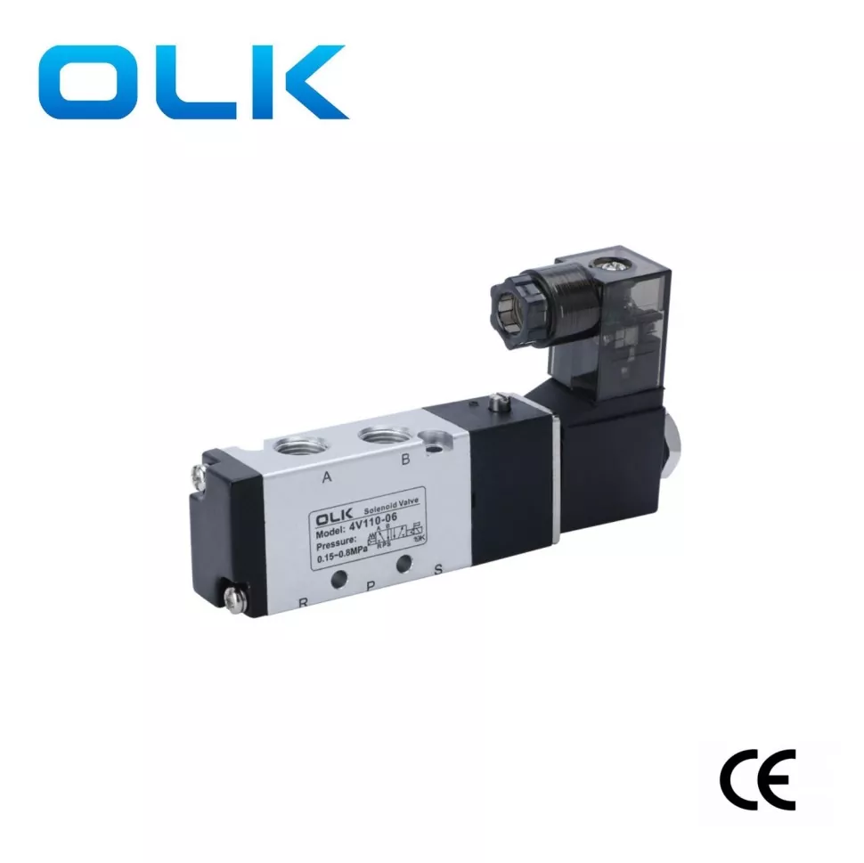 4v100 Solenoid Valve 5 Way