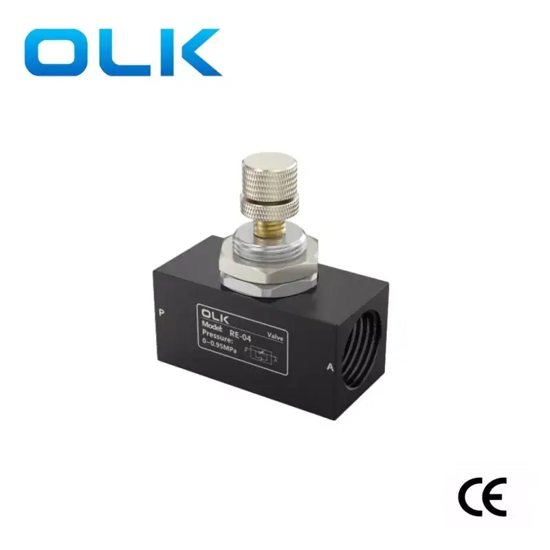 Re Series one-way throttle valve