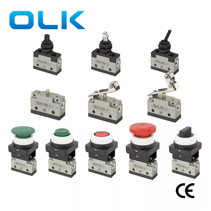 VM132 VM133 Mechanical Valve 3way Bottom Ported