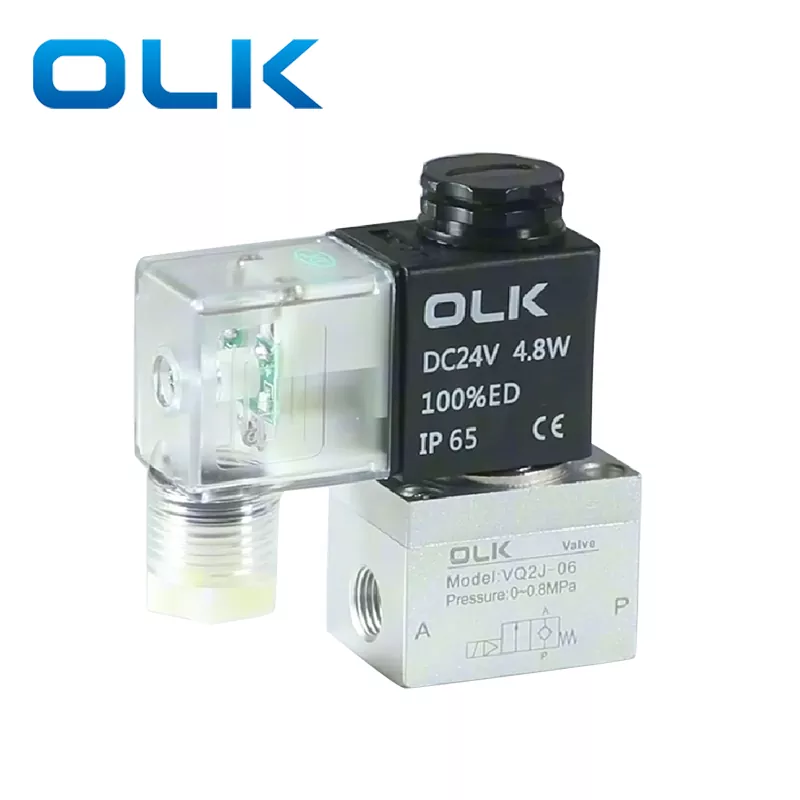 Ang VQ Series pilot ay nagpapatakbo ng 2-way na solenoid valve